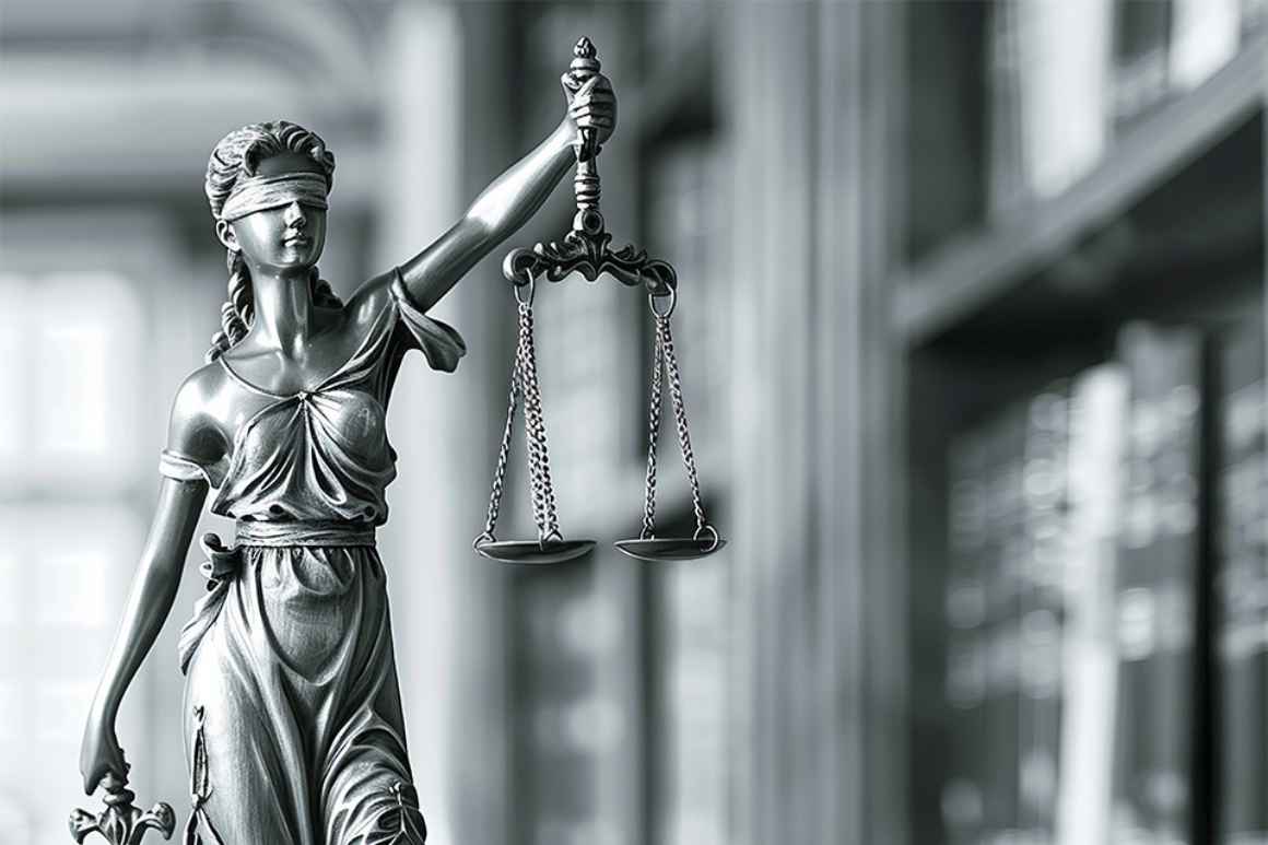 Foto: Statue von Justitia